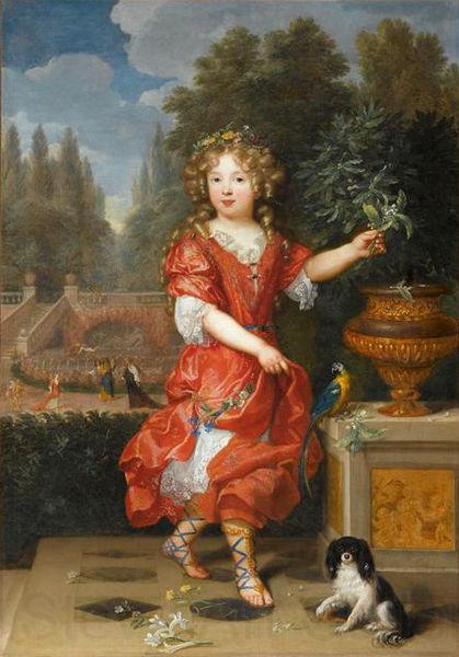 Pierre Mignard A young Mademoiselle de Blois
